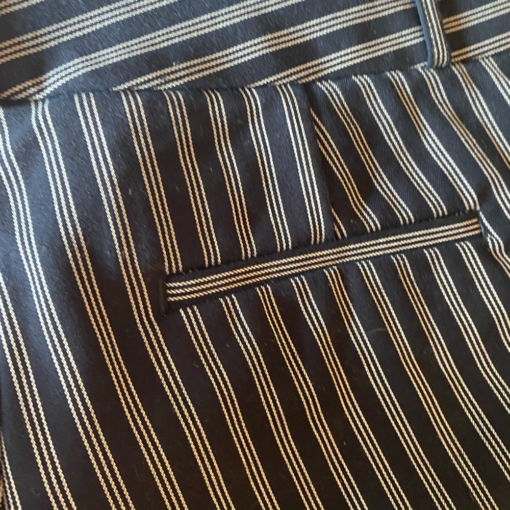 Banana republic pinstripe trousers